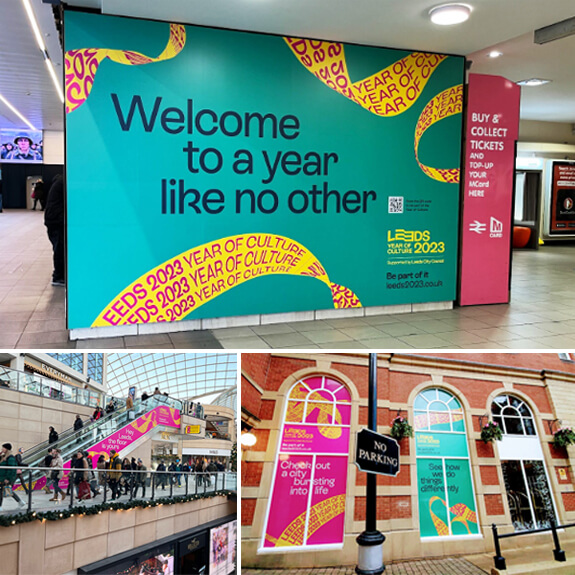FASTSIGNS® Leeds Promote the City of Culture 2023